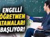 2025 MEB 1381 Engelli Öğretmen Atama Tarihi Belli Oldu