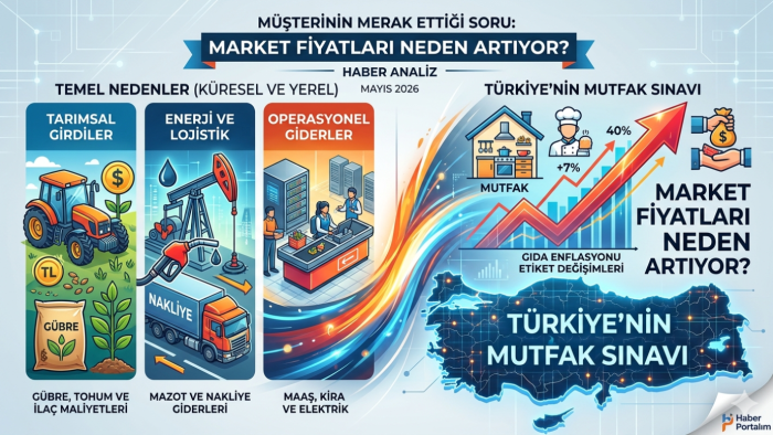 Mutfaktaki Yangın: Gıda Fiyatlarındaki Artışın Arkasındaki 5 Temel Neden | 2026 Analizi
