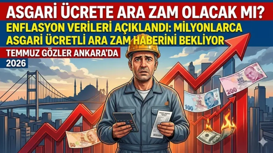 2026 Asgari Ücret Ara Zam Maratonu: Milyonların Gözü Kulağı Ankara’da! Enflasyon Verileri Sonrası Kritik Karar Ne Olacak?