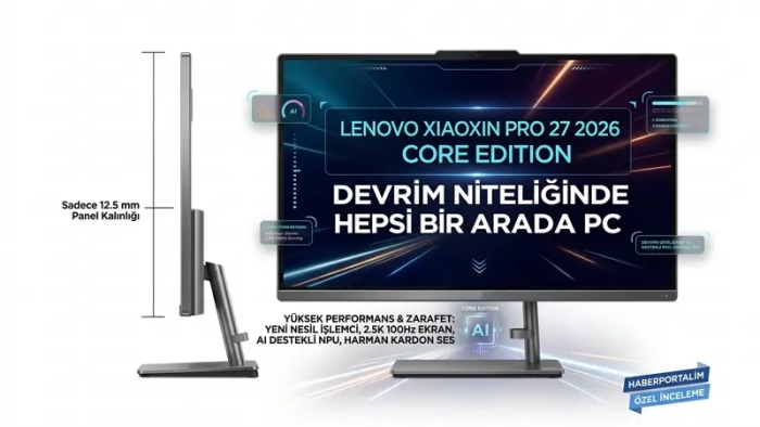 Lenovo Xiaoxin Pro 27 2026 Core Edition İncelemesi: Masaüstünde Devrim Yaratan Performans