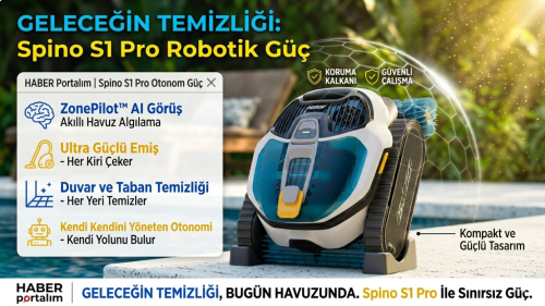 Havuz Bakımında Robotik Kol Devrimi: Kablosuz Spino S1 Pro Tanıtıldı