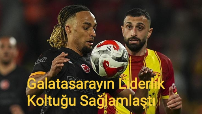 Galatasaray fırtınası İzmir’de esti! Göztepe’ye 3 gol, liderlik devam