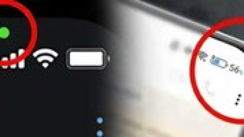 Telefon Ekranındaki Yeşil Nokta Nedir? Android ve iPhone Açıklaması
