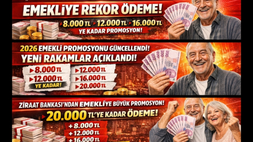 Ziraat Bankası Promosyonu Güncellendi! Emekliye Rekor Ödeme – Yeni Tutarlar ve Şartlar Açıklandı