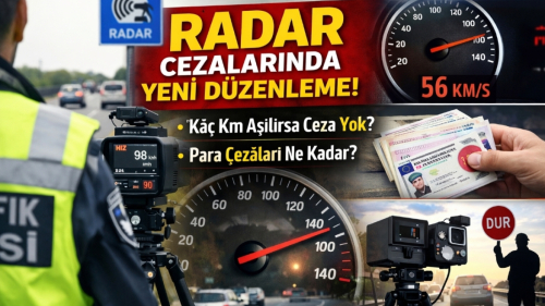 Radar Uygulamasında “Hata Payı” Değişti mi? Hız Limiti Kaç Kilometre Aşılırsa Artık Ceza Yazılmıyor? – Yeni Trafik Kanunu ve Radar Denetiminde Kritik Ayrıntılar