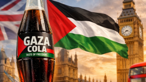 Gazze Kola İngiltere’yi Salladı! Tüm Geliri Bağışlanan İçecek Markası Küresel Dayanışmanın Sembolü Oldu