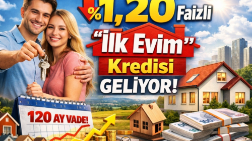 İlk Evim Kredisi 2026 – %1,20 Faizli Konut Kredisi Şartları Başvuru Detayları ve Tüm Bilinmeyenler