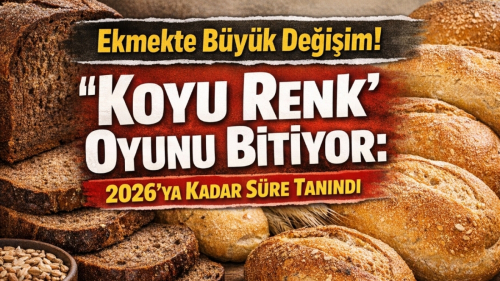 Ekmekte Yeni Dönem Başlıyor: Koyu Renkli Sahte Tam Buğdaya Yasak Geliyor!
