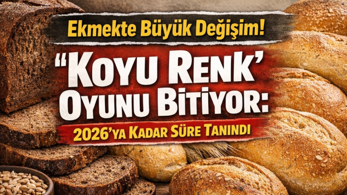 Ekmekte Yeni Dönem Başlıyor: Koyu Renkli Sahte Tam Buğdaya Yasak Geliyor!