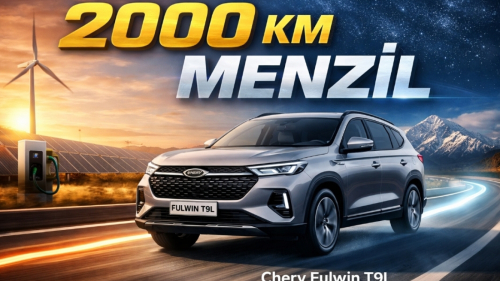 2.000 Km Menzilli Chery Fulwin T9L Hibrit Suv Piyasayı Sarsıyor
