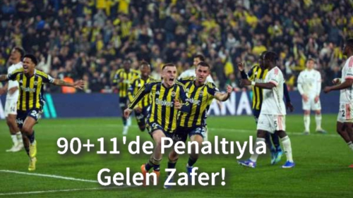 Fenerbahçe 1-0 Beşiktaş! Chobani Stadyumu’nda Nefes Kesen Maçta Sarı-Lacivertliler Kazandı
