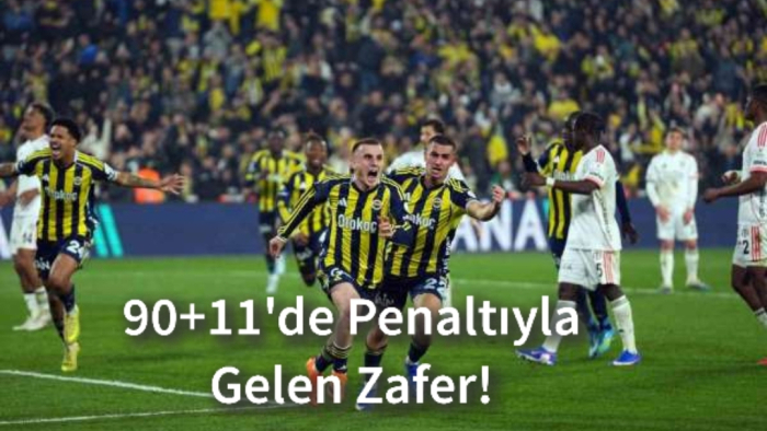 Fenerbahçe 1-0 Beşiktaş! Chobani Stadyumu’nda Nefes Kesen Maçta Sarı-Lacivertliler Kazandı