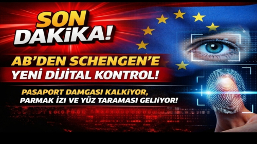 Schengen Ülkelerine Girişlerde Devrim: Pasaport Damgası Yerine Parmak İzi ve Yüz Tanıma