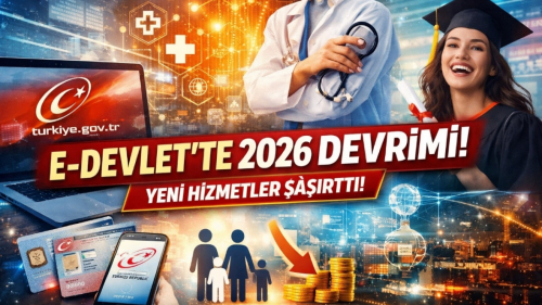 e-Devlet’te 2026 Devrimi! Yeni Hizmetler Açıldı, Vatandaşlar Şaşkın: İşte Tüm Detaylar