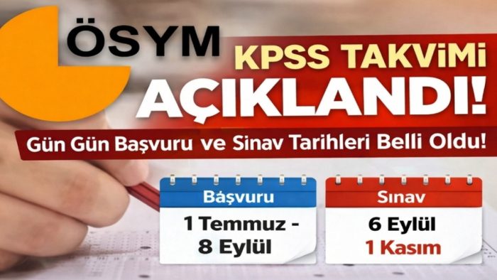 KPSS 2026 Takvimi Netleşti! Gün Gün Başvuru ve Sınav Tarihleri Açıklandı
