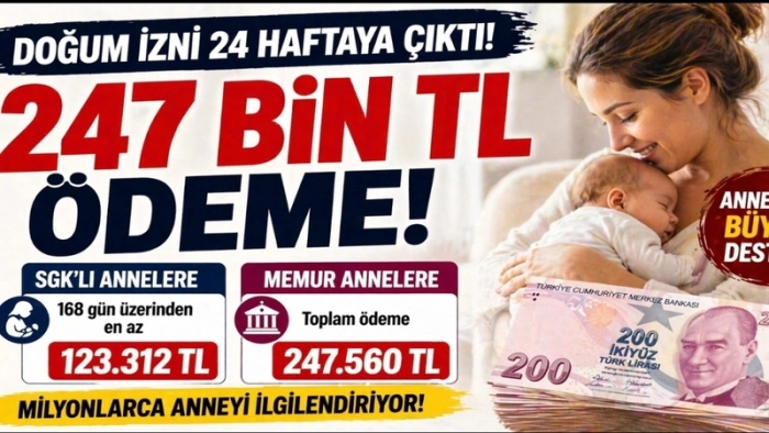 Doğum İzni 24 Haftaya Çıktı! SGK’lı ve Memur Anneler Ne Kadar Ödeme Alacak?