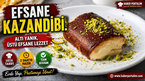 Kazandibi Tarifi | Evde Tam Kıvamında Yanık Sütlü Tatlı Nasıl Yapılır?