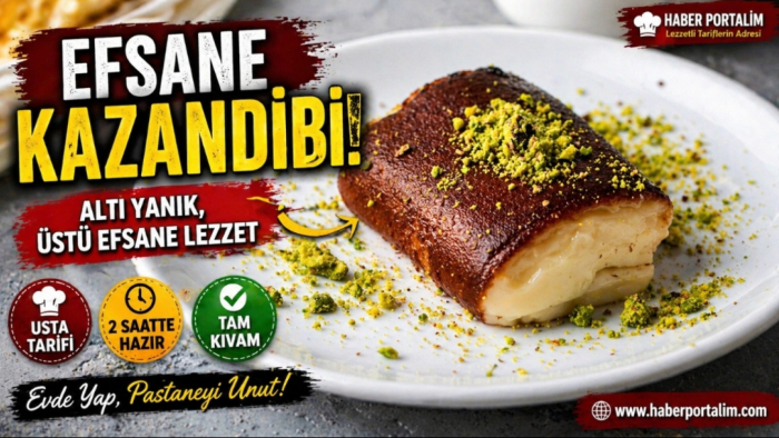 Kazandibi Tarifi | Evde Tam Kıvamında Yanık Sütlü Tatlı Nasıl Yapılır?