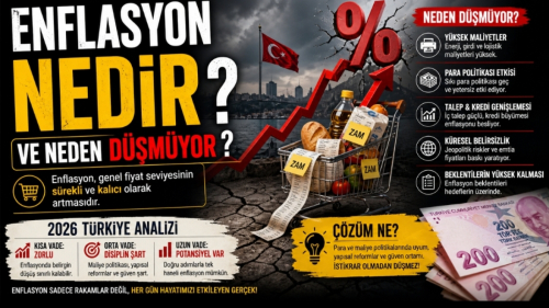 Enflasyon Nedir ve Neden Düşmüyor? 2026 Türkiye Analizi