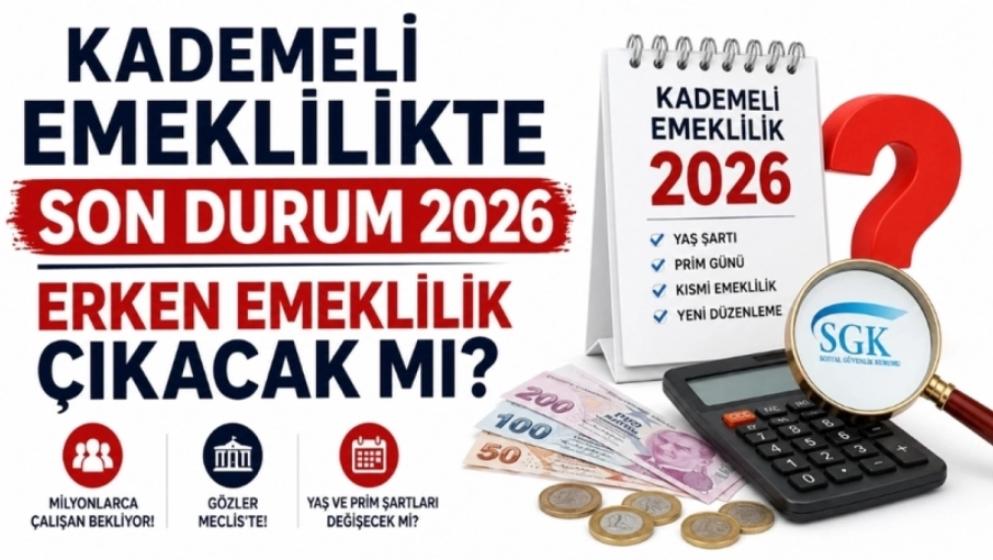 Kademeli Emeklilik Bekleyenlere Kritik Haber! Yaş ve Prim Şartı Değişecek Mi?