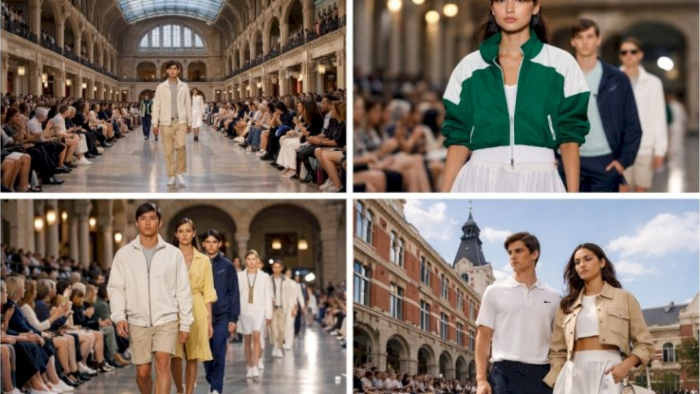 Lacoste İlkbahar/Yaz 2026 Koleksiyonu Paris’te Zamansız Şıklığı Yeniden Yazdı: Lycée Carnot’ta Moda, Spor ve Mirasın Buluşması