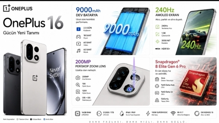 OnePlus, muhtemelen son telefonu olacak olan modelinde muazzam özellikler sunmaya hazırlanıyor
